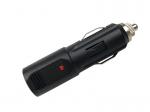 Auto Male Plug Cigarette Lighter Adapter with LED